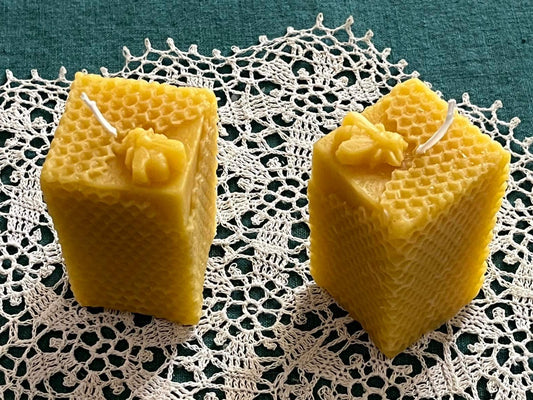 Honeycomb Square Bee Pillar