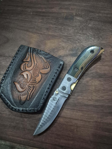 Pocket Knife Under Lock Spectrum Micarta