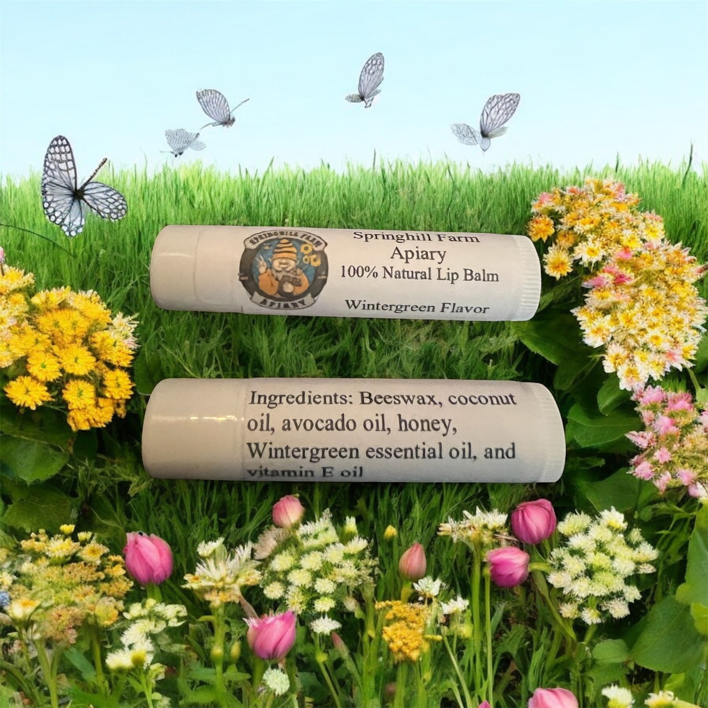 Lip Balm Moisturizing Wintergreen flavor