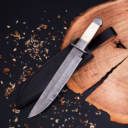 Blade Smith - Custom-Made 15" Bowie Knife