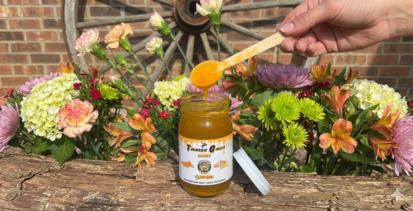 Turmeric/Ginger Infused Honey