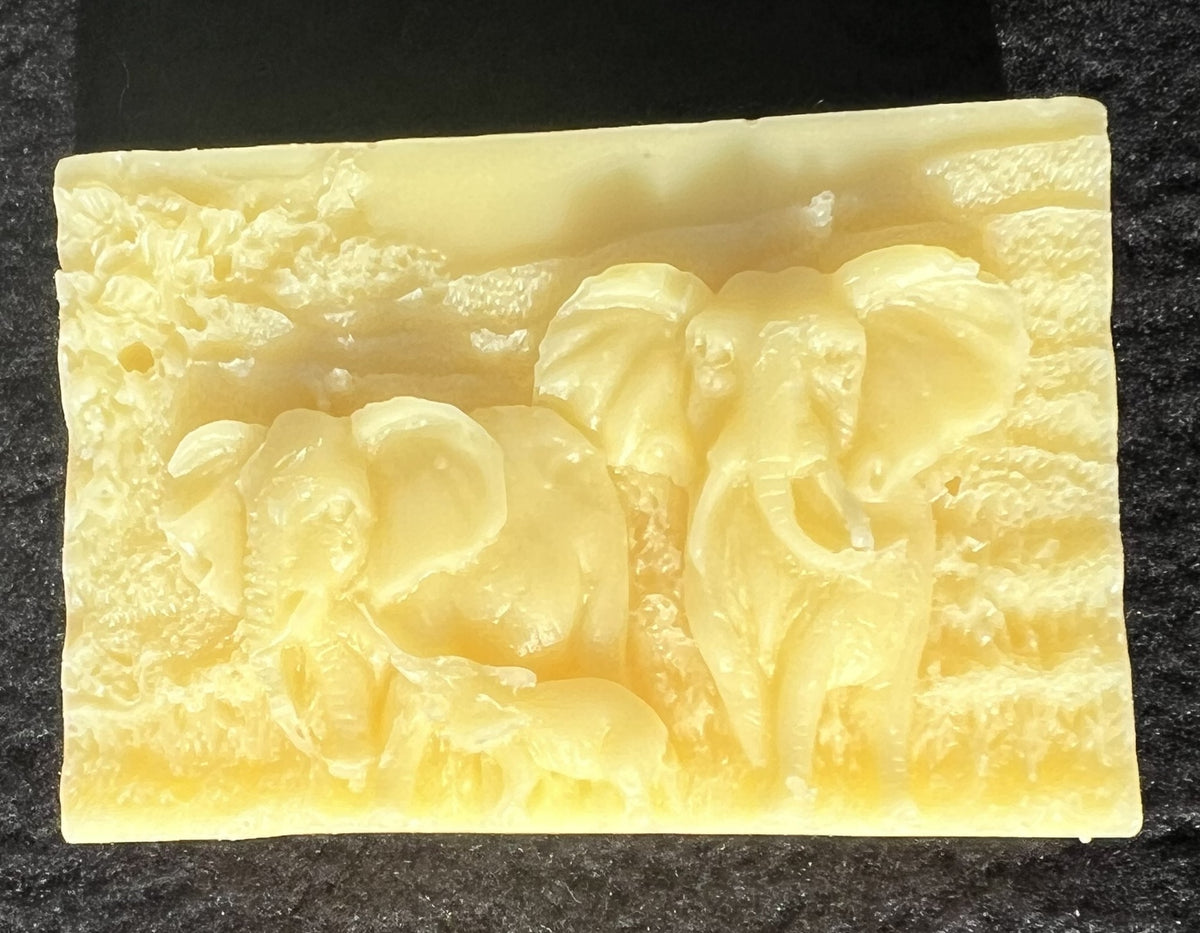 Skin Care - Elephant Family, and Calla Lilies 2.5 oz Lemon/Lavender Body Butter Lotion Bars