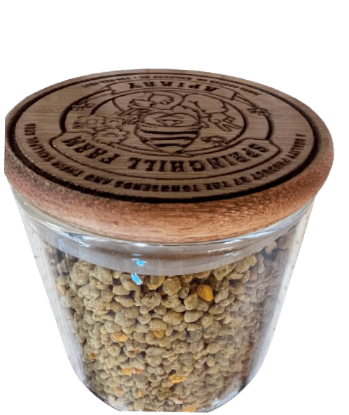 Pollen - 4oz 100% pure Honeybee Polen In Decroative Glass Jar ...