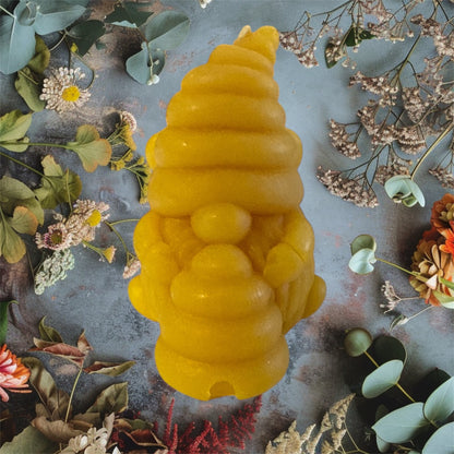 Gnome with Bee Hive