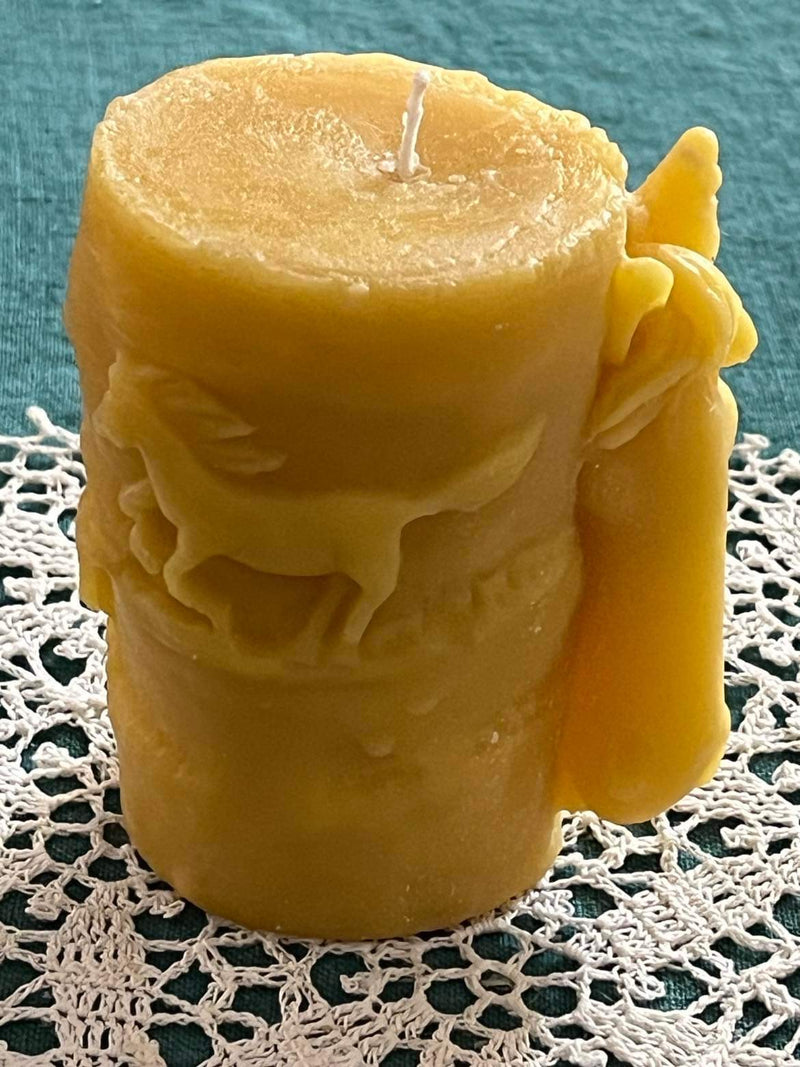 Candles - Beeswax Horse Candle