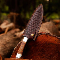 Blade Smith - The Damascus Steel Ladder pattern Chef knife