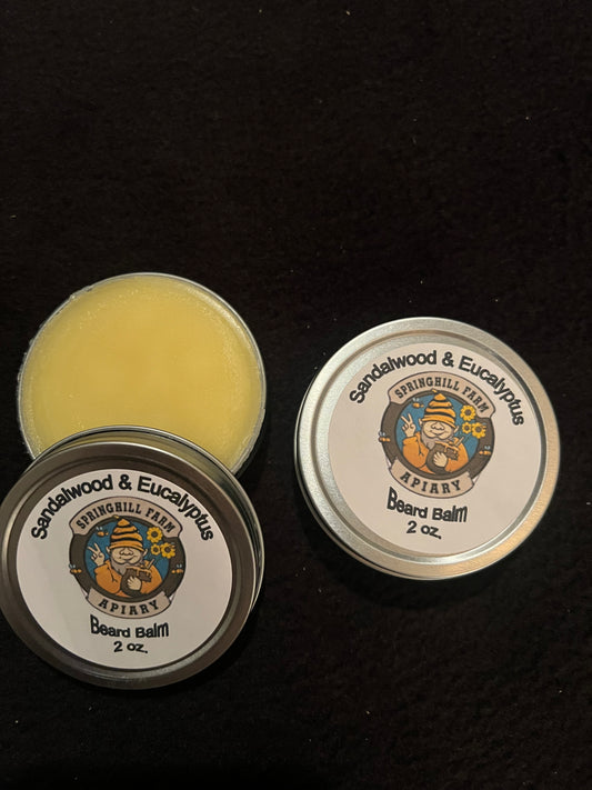Hair Care - Sandalwood & Eucalyptus Beard Balm