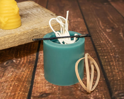 Mini Skep Mold - High Quality Rubber Molds for Beeswax and Candle Making