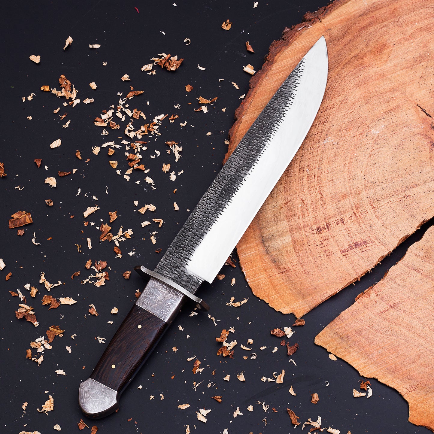 Blade Smith - Custom-Made 15" Bowie Knife