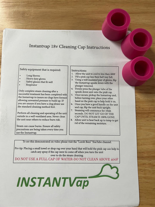 InstantVap 18v Cleaning Caps