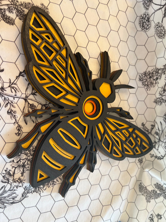 CDA Innovations - Layered Wooden Honeybee