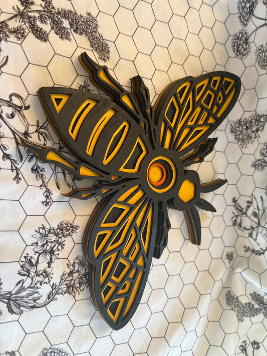CDA Innovations - Layered Wooden Honeybee